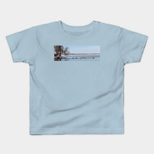 Jetty of Geese Kids T-Shirt